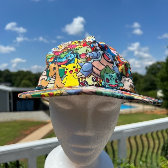 2014 Pokemon Snapback Hat Character Cap - Picture 1 of 8